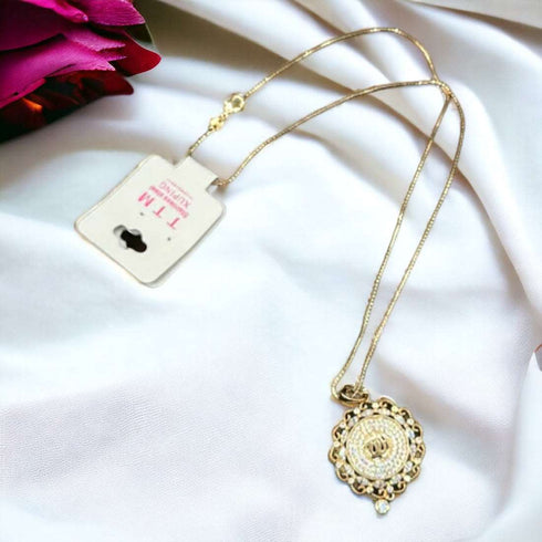 Arabic Allah Calligraphy Necklace - D104 - 1